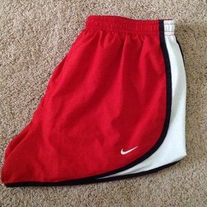 Nike tempo dri fit running shorts